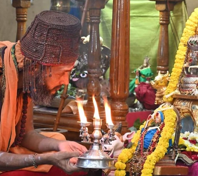 Adi Rudra Sahasra Chandi Maha Yajna performed at the Ashram
